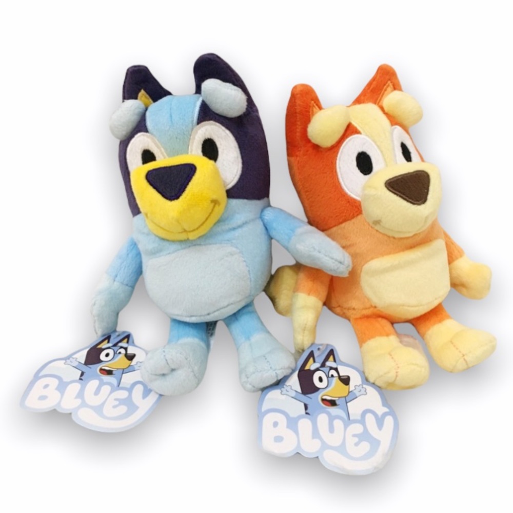 New NWT Bluey & Bingo Small 2020 Original Release Plush‎ Set Pair Toys